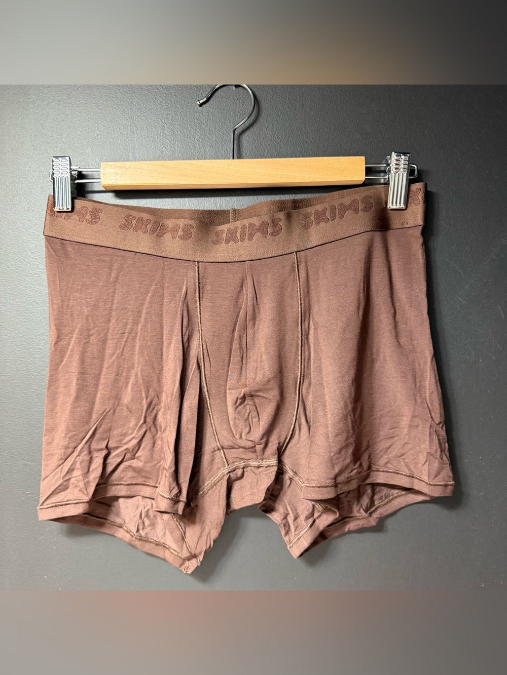 New Men's SKIMS Modal Stretch Boxer Brief Size M